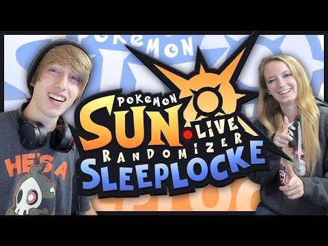 LIVE 🔴 - POKEMON SUN RANDOMIZER SLEEPLOCKE!! LET'S GO!! PART 1!!