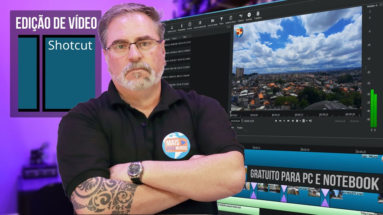 SHOTCUT - Editor de Vídeo Fácil e Gratuito - Maisvideomundo #37