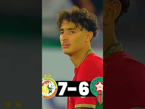 🥰 🇸🇳 L'incroyable séance des tirs au but entre le Sénégal et le Maroc à la CAN U17 !