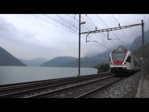 TILO ETR 524-107 IN TRANSITO A CAPOLAGO. (CH) 17 - 10 - 2015.