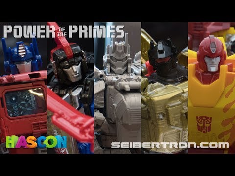 HASCON 2017: Transformers Power of the Primes and Volcanicus
