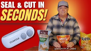 Say Goodbye to Chip Clips! Best USB Rechargeable Chip Bag Sealer & Opener! 🔥