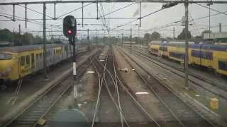 preview picture of video '[cabinerit] A train driver's view: Roosendaal -  Breda, 30-Apr-2014.'