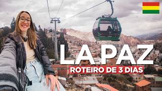 O QUE FAZER em LA PAZ, a capital MAIS ALTA do mundo | Teleférico, Mercado das Bruxas, Cholitas