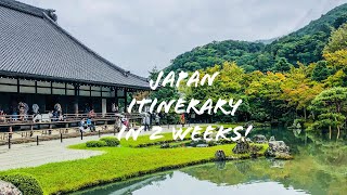 Our Japan Itinerary for 2 weeks | Tokyo | Kyoto | Osaka