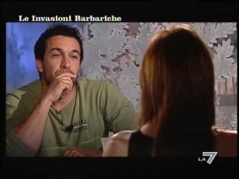 Pietro Taricone a "Invasioni Barbariche" (3di3)