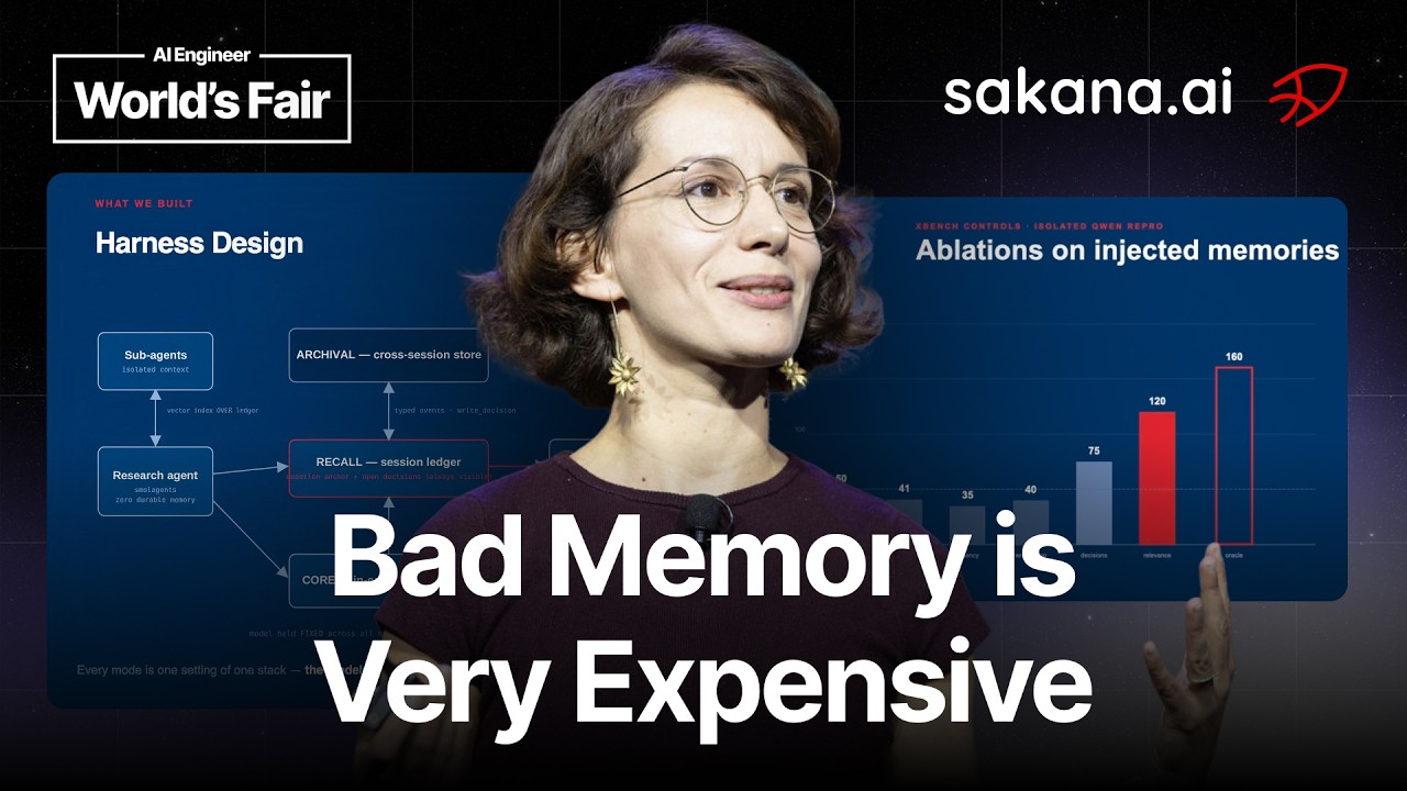 AI Agents Need Memory Harnesses for Long Tasks - AI Engineer