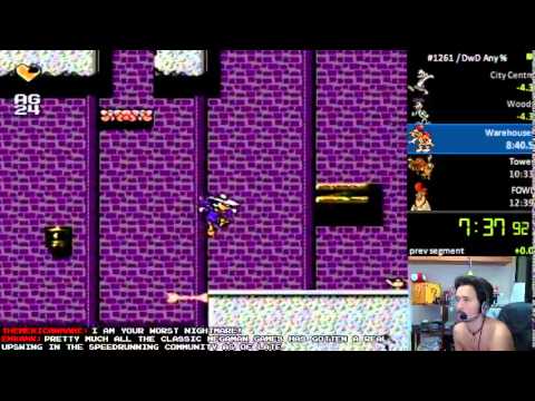 Darkwing Duck Any% in 12:36 (New WR)