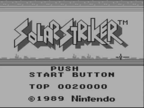 Solar Striker Game Boy