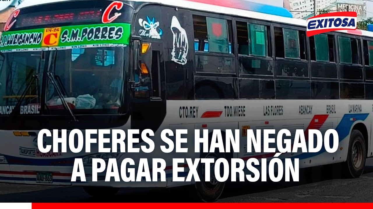 🔴🔵 Criminales vuelven a atentar contra un bus de la empresa Huáscar en pleno recorrido