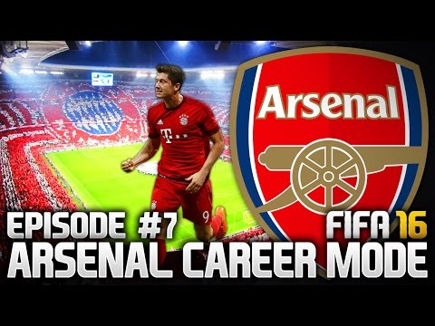 FIFA 16: ARSENAL CAREER MODE #7 - BAYERN MUNICH AWAY!