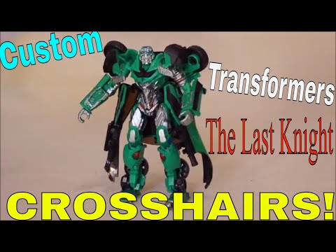 Transformers The Last Knight Crosshairs with Custom Paint - GotBot True Review NUMBER 431