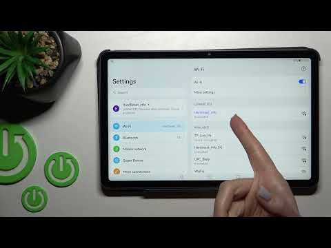 How to Connect HUAWEI MATEPAD 10.4 (2022) with WiFi Network - Activate Wi-Fi Connection