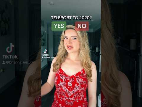POV: you have the option to teleport back to 2020…#tiktok #skit #pov #nostalgia ￼