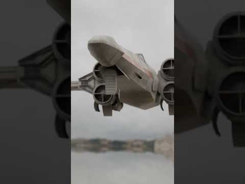 Could an X-Wing Actually Fly? #shorts #aviation #starwars