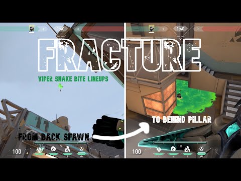 Viper Post-Plant SNAKE BITE STALLS on FRACTURE | BEST video to learn INSANE lineups for NEW map
