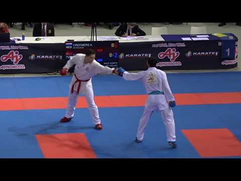 Premier League 2019 Madrid Male84+ Creemers Alex (NED) vs Yamanoglu Alparslan (TUR)