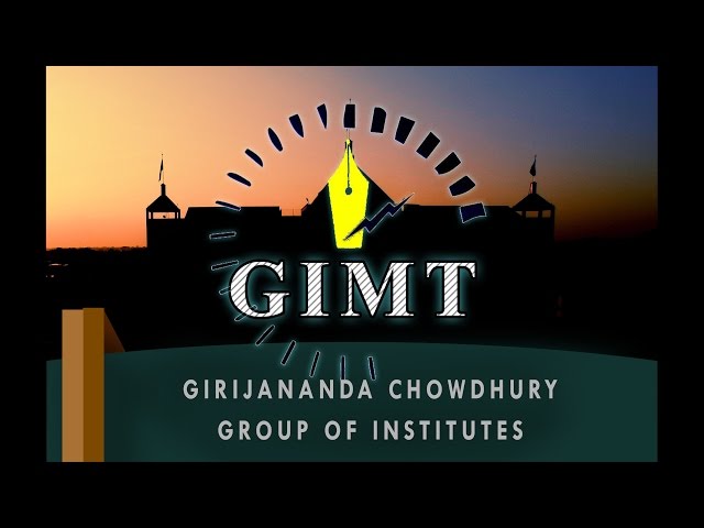 Gririjananda Chowdhury Institute of Management and Technology vidéo #1