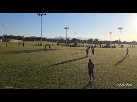 DESERT SUPER CUP 2025 Game 3. RSL EL PASO 2008 vs FC PREMIER CA 2007. 1-4