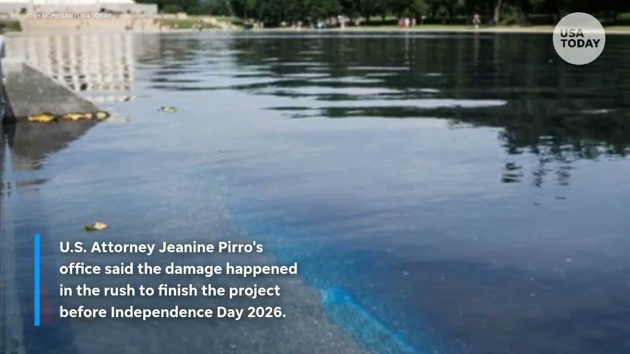 Charges dropped against Olympian after Reflecting Pool work deemed flawed