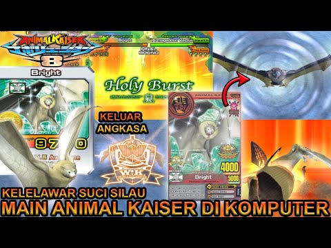 KELELAWAR BAIK BRIGHT SANG WHITE KNIGHT DI KOMPUTER !!! - ANIMAL KAISER EVOLUTION PC