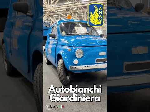 Autobianchi Giardiniera ANAS - Auto che hanno costruito l'Italia - Piccole Grandi Auto #autodepoca