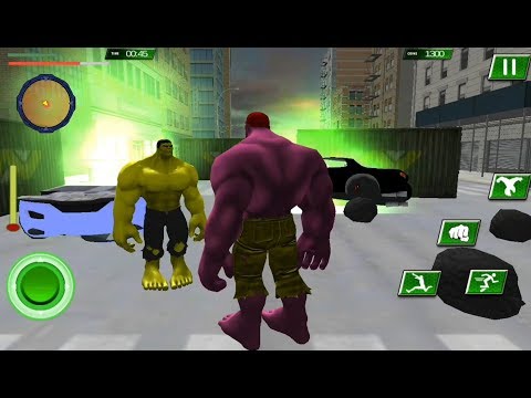 Incredible Monster Hero Crime City Battle | New Monster Hulk in City - Android GamePlay