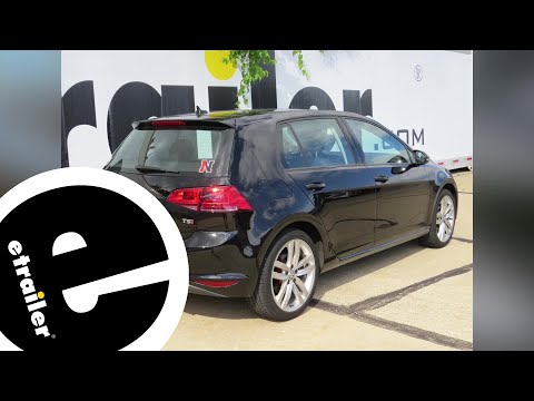 etrailer | How to Install the Curt Trailer Hitch Receiver on a 2015 Volkswagen Golf