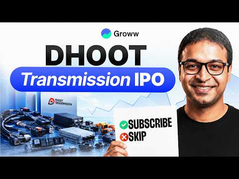  Dhoot Transmission IPO Review | Business, Financials, Valuation & Risks Ipo review by Groww