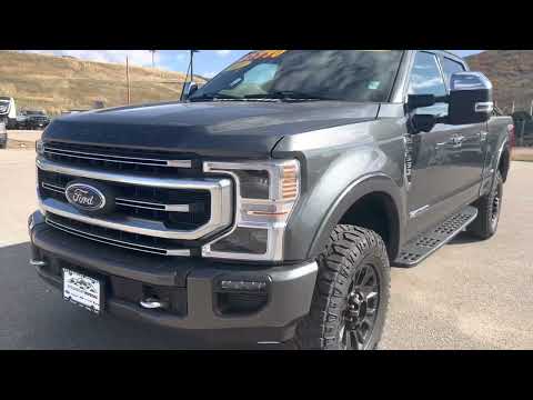 Steamboat Motors - 2020 Ford F-350 Platinum Tremor Diesel - Corey @ 815.914.4630