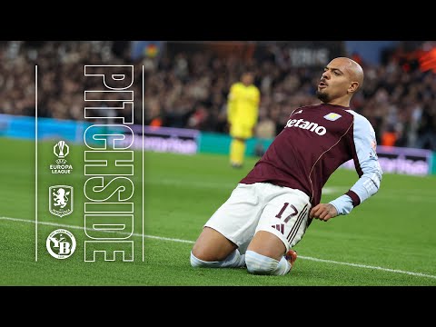 MALEN AGAIN OLE OLEEEE ⚽️⚽️  | Aston Villa 2-1 BSC Young Boys | PITCHSIDE