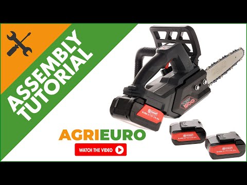 ZANON ZP 200 Battery-powered Electric Chainsaw - Assembly tutorial