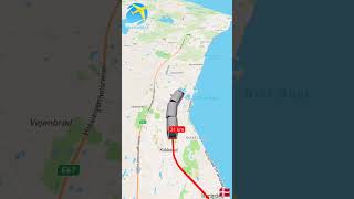 #Shorts : Copenhegen Denmark 🇩🇰 to Helsingborg Sweden 🇸🇪