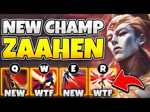NEW CHAMP ZAAHEN IS HERE AND HE'S BEYOND BROKEN... (WTF IS THIS HEALING?!)