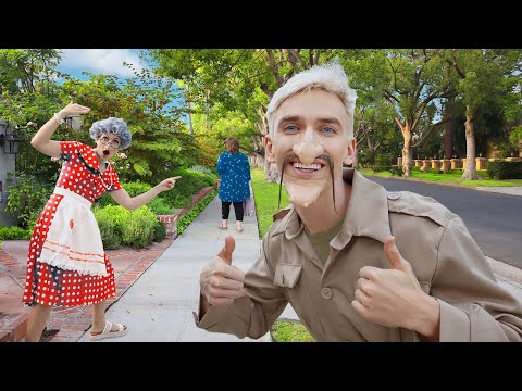 BEST UNDERCOVER DISGUISE WINS $10,000 (Spying On Mystery Neighbor to Capture Face Reveal) Video