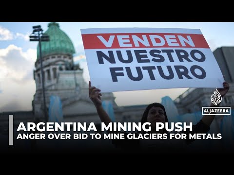 Argentina protesters rally against glacier law weakening water protections