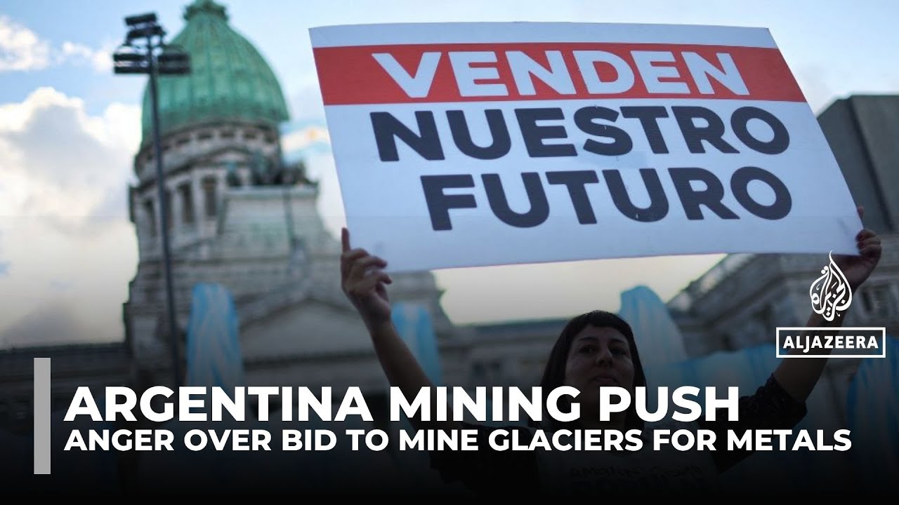 Argentina protesters rally against glacier law weakening water protections