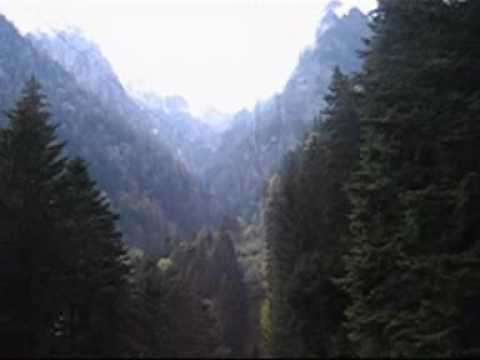 Teleférico em bucegi mountians Romênia