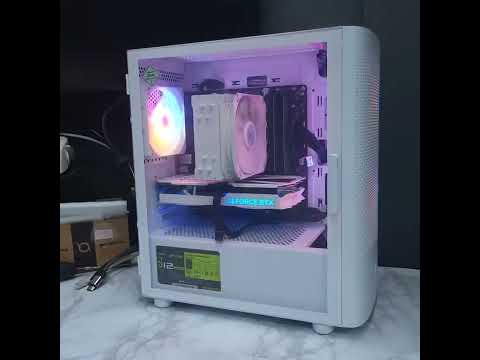 앱코  G21M 니트 화이트 조립후기