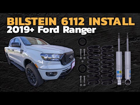 Bilstein 6112 Shocks and Springs Installation - 2019+ Ford Ranger