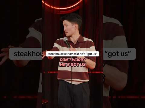Steakhouse server said he’s “got us” - 🎤 Ray Lau (standup comedy) HQDEFAULT Thumbnail