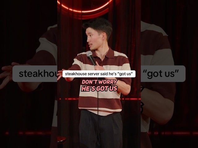 Steakhouse server said he’s “got us” - 🎤 Ray Lau (standup comedy) SDDEFAULT Thumbnail