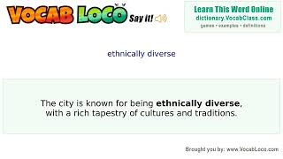 Video thumbnail for ethnically diverse