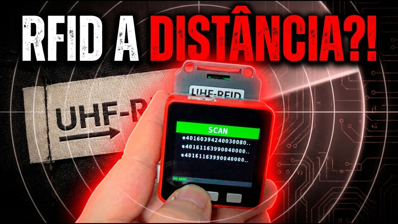 Eu ‘escaneei’ RFID UHF a metros de distância… e achei coisas pela casa inteira