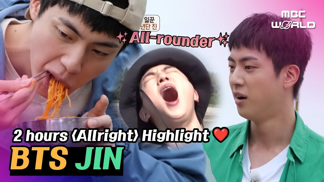 [ENG/JPN] BTS Jin’s Best Moments: 2-Hour Special from «Allright»