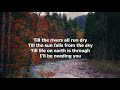 Till The Rivers All Run Dry by Don Williams (with lyrics)