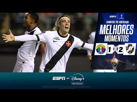 Gols e lances de Audax Italiano x Vasco da Gama