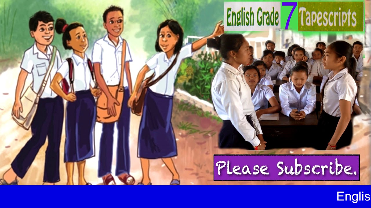 English grade 7   Chapter 1  Unit 3   Tapescript 1 3 5