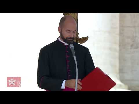Il saluto di Papa Leone XIV ai pellegrini croati a margine dell'Udienza Generale, 9 settembre 2026 (Vatican News)