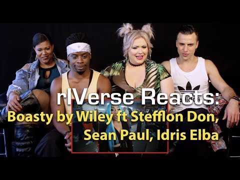rIVerse Reacts: Boasty by Wiley ft Stefflon Don, Sean Paul, Idris Elba - M/V Reaction